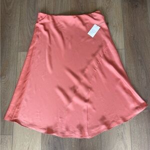 a new day Salmon A-Line Skirt NWT